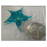 B - TWO PIECES ART GLASS STAR FISH (A147)