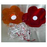 B - ACRYLIC VASES & NAPKIN HOLDERS (A192)