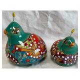 B - TALAVERA MEXICAN QUAIL 8' + 6' BIRDS (C71)