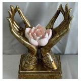 B - LOTUS BUDDHA DOUBLE HAND 11'T (A32)