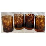 B - TORTOISE SHELL GLASSES 4 PCS (C54)