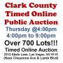 Thur.@4pm - Clark County Timed Online Public Auction 2/26