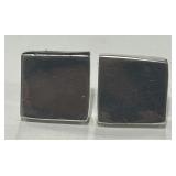 STERLING SILVER EARRINGS 8.7 GRS