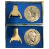 THE OFFICIAL INAUGURAL BRONZE MEDAL PRES. RICHARD