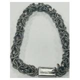 STERLING SILVER BRACELET 29.8 GRS