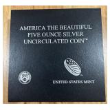 5.00  OZ 999 SILVER UNCIRCULATED COIN