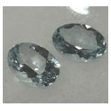 1.81CT AQUAMARINE GEMSTONES