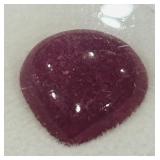 10.42CT CABOCHON RUBY GEMSTONE