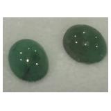 2.31CT CABOCHON EMRALD GEMSTONES