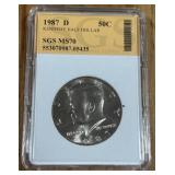 1987 D 50C MS70