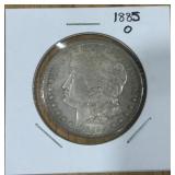 1885-O MORGAN SILVER DOLLAR