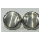 STERLING SILVER EARRINGS 15.6 GRS