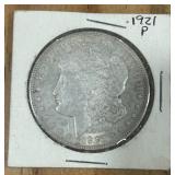1921-P MORGAN SILVER DOLLAR