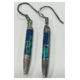 STERLING SILVER EARRINGS 13.2 GRS