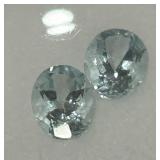 2.43CT AQUAMARINE GEMSTONES