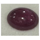 7.65CT CABOCHON RUBY GEMSTONE