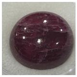 26.64CT CABOCHON RUBY GEMSTONE