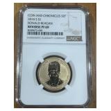 2016 1DOLLAR RONALD REAGAN REVERSE PROOF 69