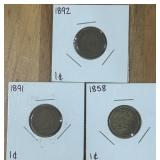 3 COLLECTIBLE COINS