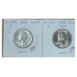 2 BI-CENT QUARTERS