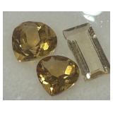 4.00CT CITRINE GEMSTONES