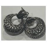 STERLING SILVER EARRINGS 10.5 GRS