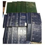 19 PCS EMPTY COIN BOOKS