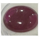 26.72CT CABOCHON RUBY GEMSTONE