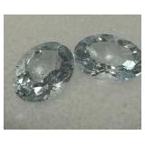 2.09CT AQUAMARINE GEMSTONES