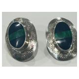 STERLING SILVER EARRINGS  10.6 GRS