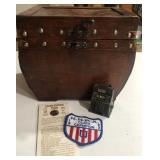 TREASURE CHEST WITH COLLECTIBLES
