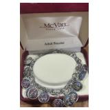 STERLING SILVER RELIGEOUS BRACELET