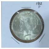 1922-P PEACE SILVER DOLLAR