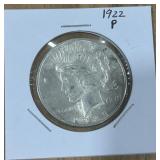 1922-P PEACE SILVER DOLLAR