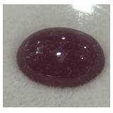 7.65CT CABOCHON RUBY GEMSTONE