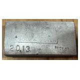 20.13 OZ 999 SILVER BAR