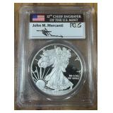 2015-W AMERICAN EAGLE SILVER COIN PR70DCAM