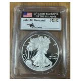 2015-W AMERICAN EAGLE SILVER COIN PR70DCAM