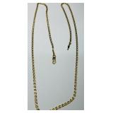 14KT YELLOW GOLD 5.71 GRS 20INCH LINK CHAIN