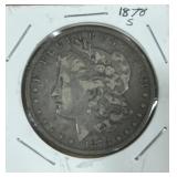 1878-S MORGAN SILVER DOLLAR
