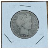 1909 BARBER HALF DOLLAR