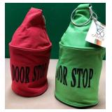 43 - TWO 50 SHADES OF NATURE DOOR STOPS (S40)