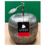 43 - THREE HANDS APPLE TRINKET BOX (S160)