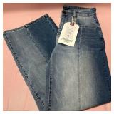 9 - COCO+CARMEN EVER STRETCH JEANS SIZE M (G76)