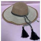 9 - WIDE BRIM STRAW HAT