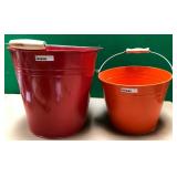 43 - LOT OF TWO GARDENING PAILS (S81)