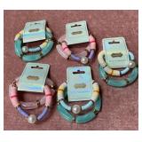 9 - LOT OF MUDPIE BRACELETS (W134)