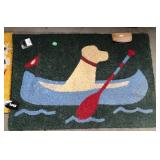 43 - MUDPIE INDOOR/OUTDOOR WASHABLE RUG (S126)