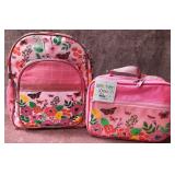 9 - STEPHEN JOSEPH BACKPACK & LUNCH BOX (W15)
