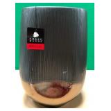 43 - TWO-TONE CERAMIC VASE (P6)